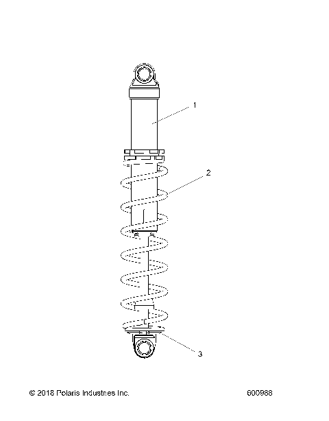 SUSPENSION, SHOCK, IFS - S19EKB6PSL (600988)