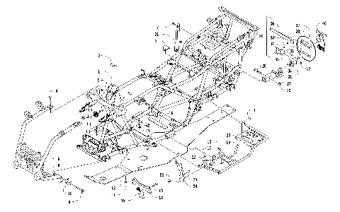 FRAME AND RELATED PARTS [302027]