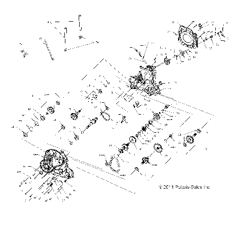 DRIVE TRAIN, MAIN GEARCASE - A14YN8EAJ/EAT (49MVGEARCASE1333055)