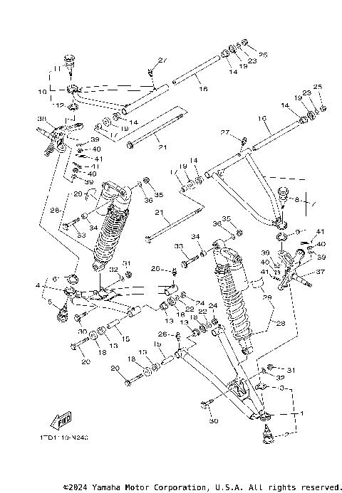 FRONT SUSPENSION & WHEEL