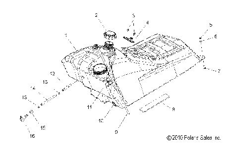 FUEL SYSTEM, FUEL TANK ASM. - S11PT5BSL/BEL (49SNOW FUEL11550136)