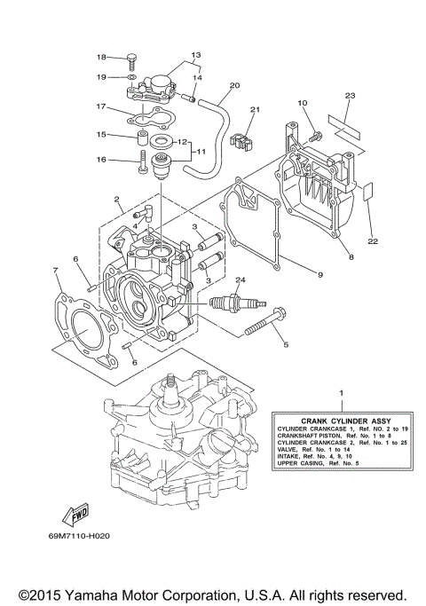 CYLINDER CRANKCASE 1