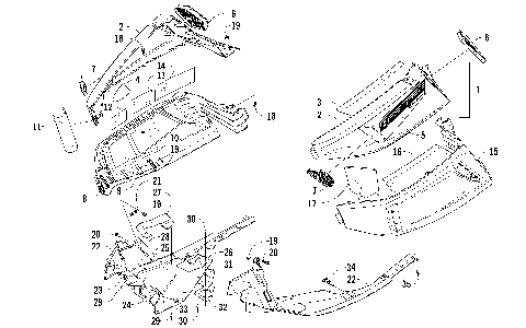 SKID PLATE AND SIDE PANEL ASSEMBLY [97579]