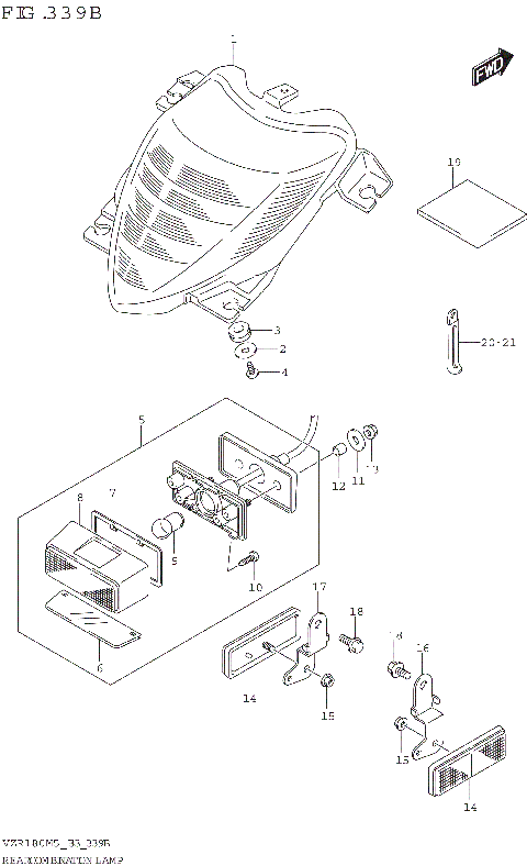 REAR COMBINATION LAMP