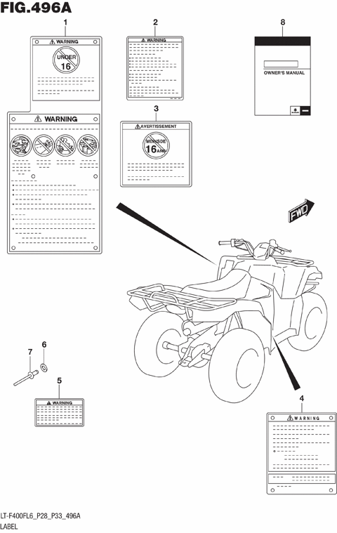 LABEL (LT-F400FL6 P28)