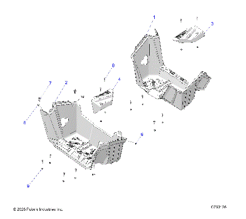 BODY, FOOTWELLS - A26SED57C1 (C760126)