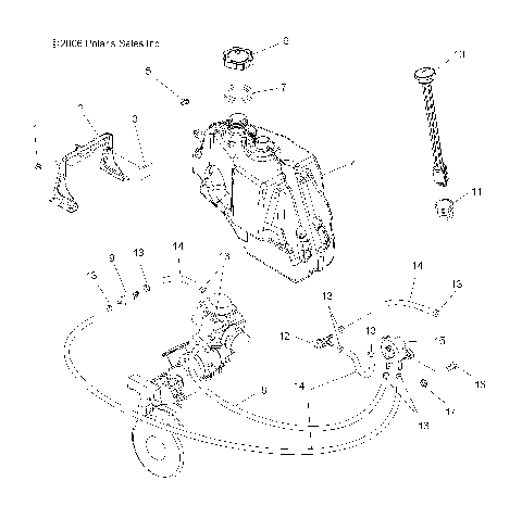 FUEL SYSTEM - A07LB27FA/LH27FB (49ATVFUEL07HAWKI)