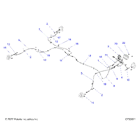 BRAKES, BRAKE LINES and MASTER CYLINDER - R23MAE57DX (C730821)