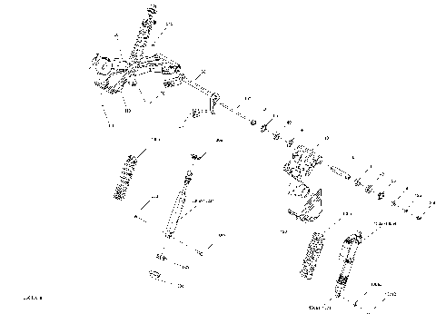 08- Rear Suspension - Except Package LTD