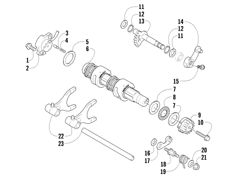GEAR SHIFTING ASSEMBLY