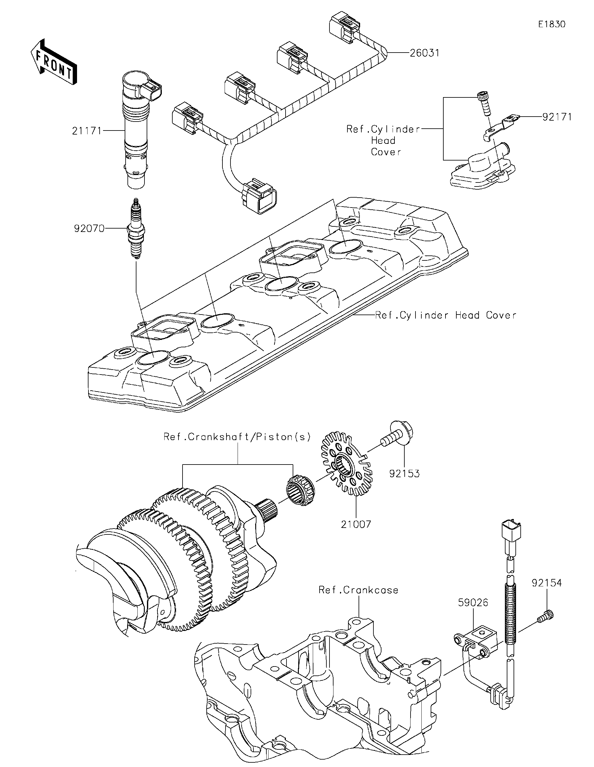 2021 Kawasaki NINJA ZX-14R ABS Ignition System Motorcycles 2021 Kawasaki NINJA ZX-14R ABS Ignition System Motorcycles