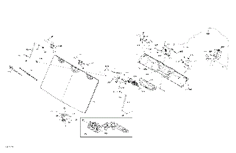 09- Enclosure Cab - XT CAB - North America - Windshield Section - Radio Support Parts