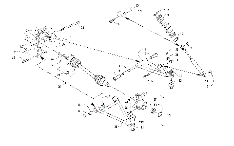 FRONT SUSPENSION ASSEMBLY [302141]