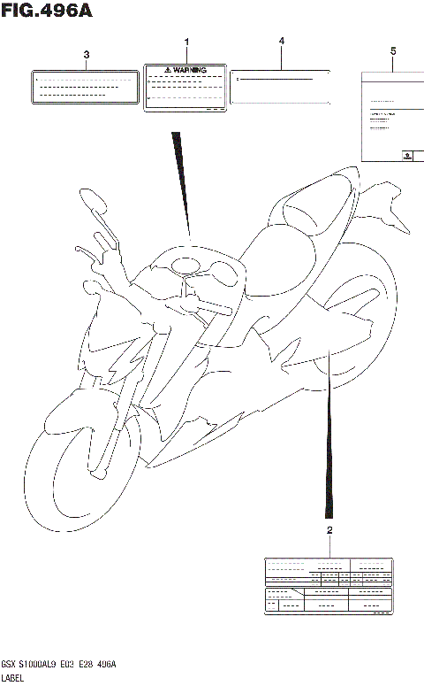 LABEL (GSX-S1000AL9 E03)