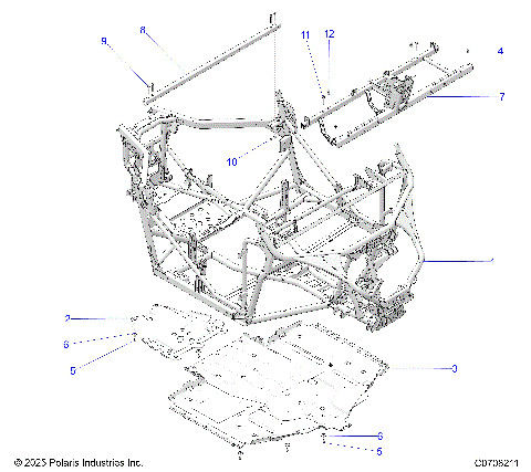 CHASSIS, MAIN FRAME AND SKID PLATES