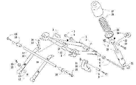 REAR SUSPENSION FRONT ARM ASSEMBLY [88580]