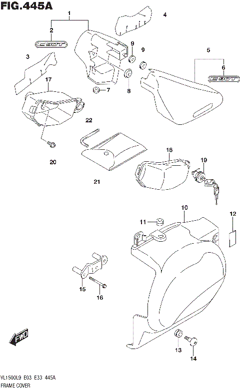 FRAME COVER (VL1500BL9 E03)