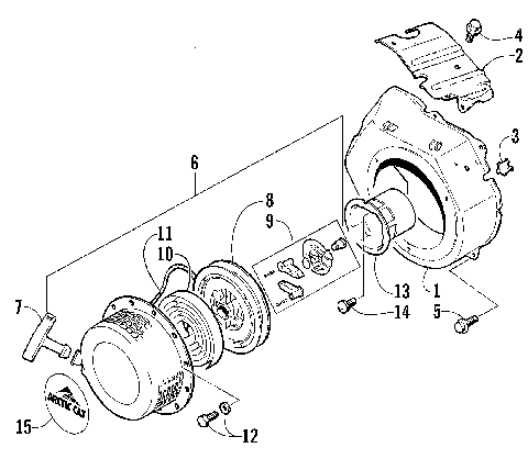 RECOIL STARTER ASSEMBLY [74942]