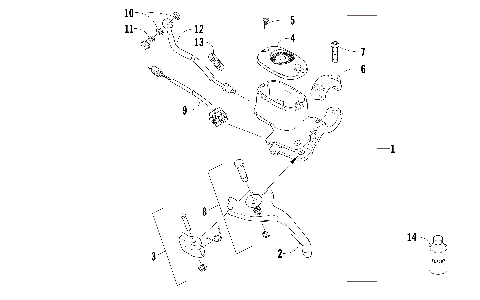 HYDRAULIC BRAKE CONTROL ASSEMBLY [101933]