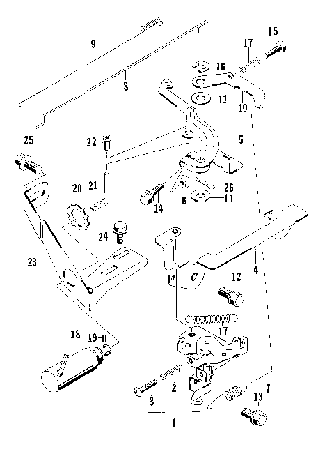 THROTTLE CONTROL ASSEMBLY [74904]