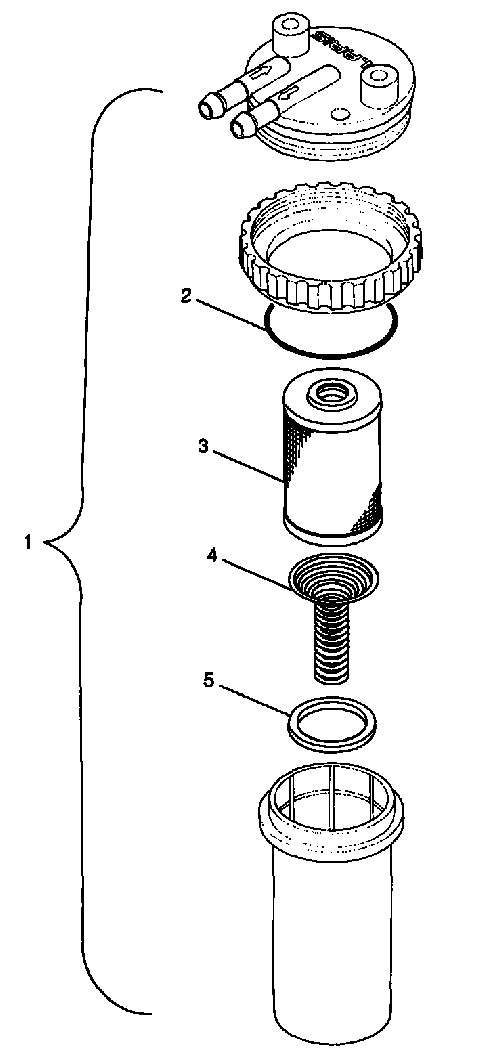 FUEL/WATER SEPARATOR - I984590 (4946314631c007)