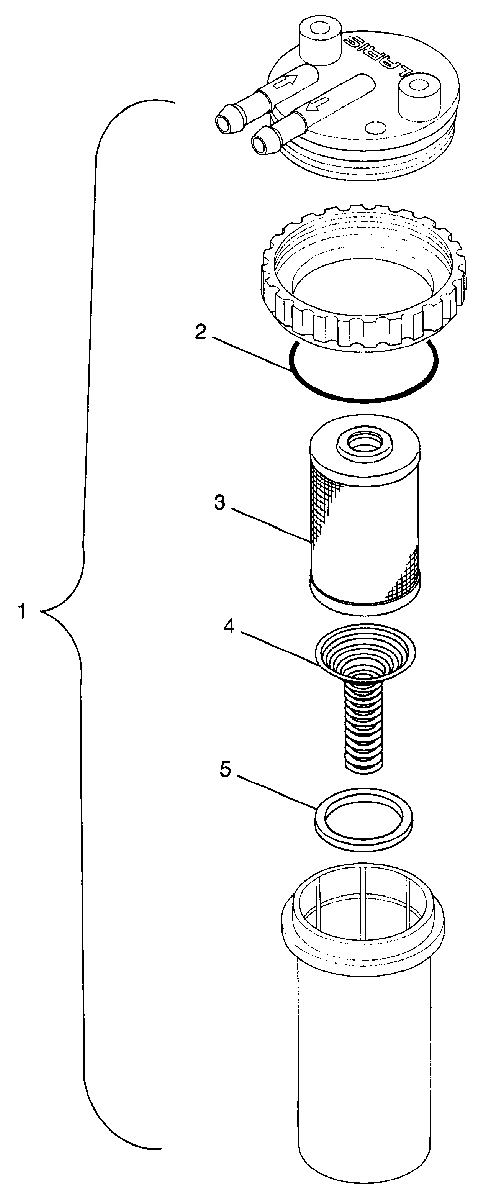FUEL/WATER SEPARATOR SLTX B974590 and INTL. SLTX I974590 (4941214121C007)