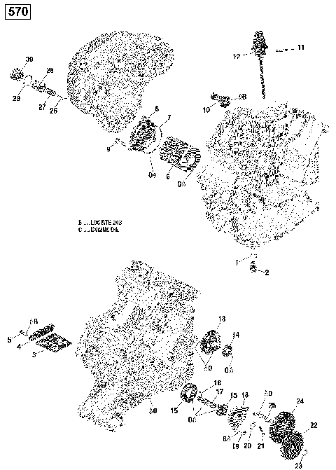 01- Engine Lubrication - 570 EFI