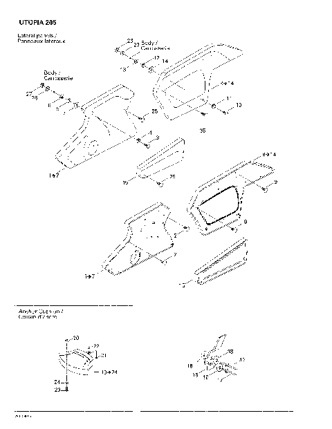 09- Lateral Panel & Anchor Cushion (Utopia 205)