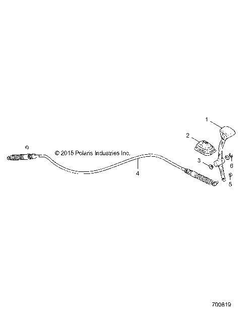 DRIVE TRAIN, GEAR SELECTOR - R18RGE99BM/BB/B7/KBS/UB9/UBG (700819)