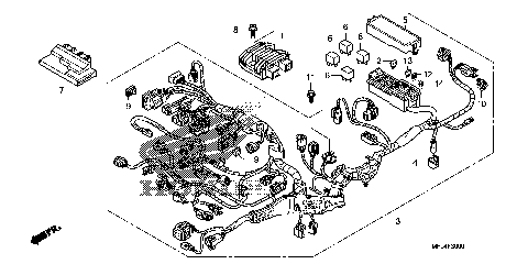 WIRE HARNESS (CBR1000RR)