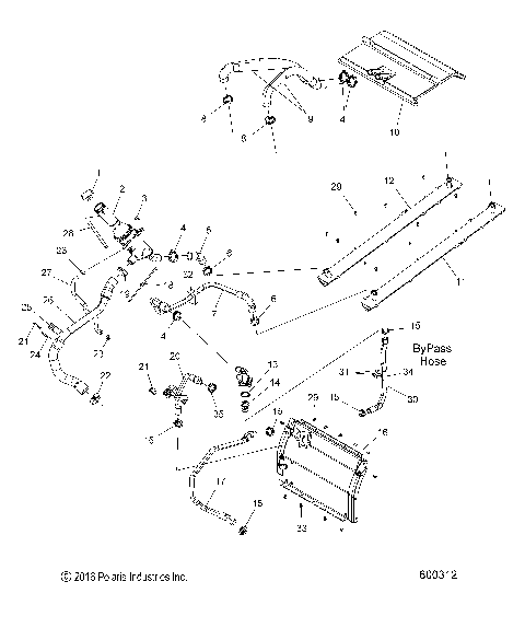 ENGINE, COOLING SYSTEM - S21DDL6PS ALL OPTIONS (600312)