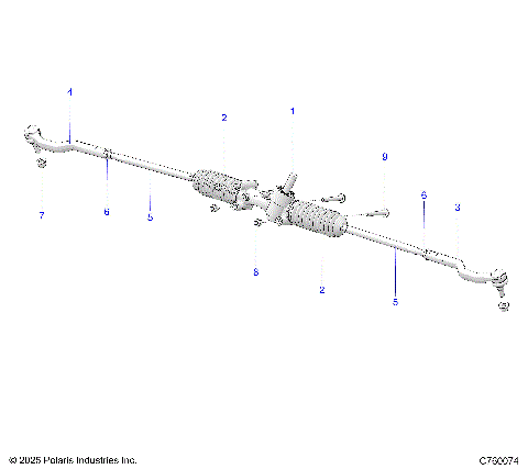 STEERING, GEAR BOX - Z26NES99A4/B4 (C760074)