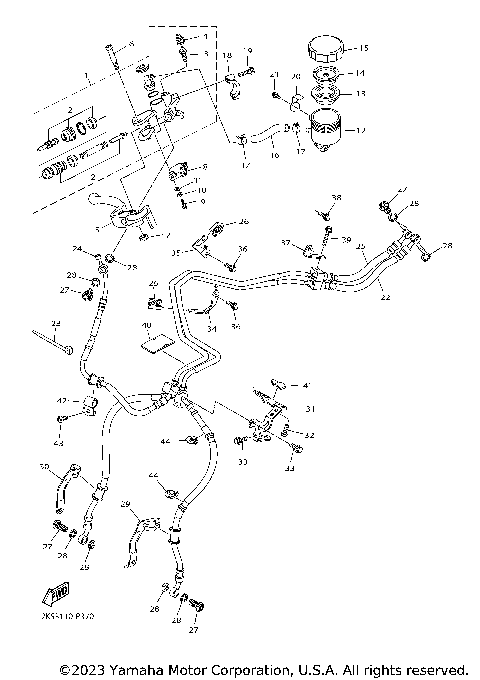 FRONT MASTER CYLINDER