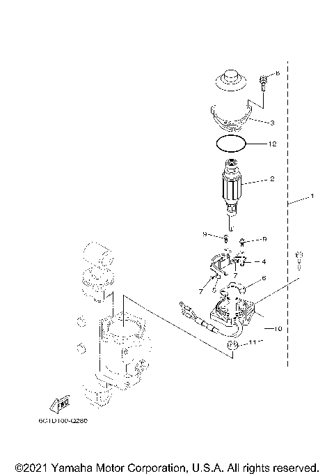 POWER TRIM TILT ASSY 2