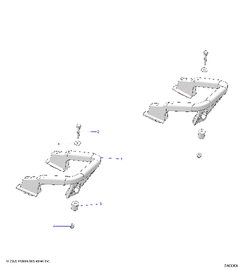 BODY, REAR RACK, HANDGRIPS - A26SEE57C9/E9 (C103006)