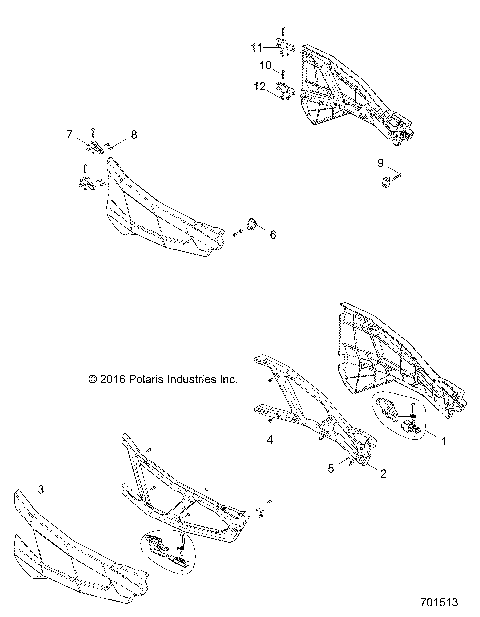 BODY, DOORS - Z18VDE99NK (701513)