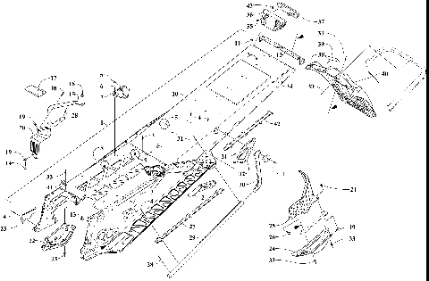 TUNNEL AND SNOWFLAP ASSEMBLY [105389]