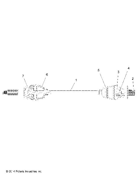 DRIVE TRAIN, REAR DRIVE SHAFT - R16RTED1F1 (49RGRSHAFTDRVRR151KDSL)