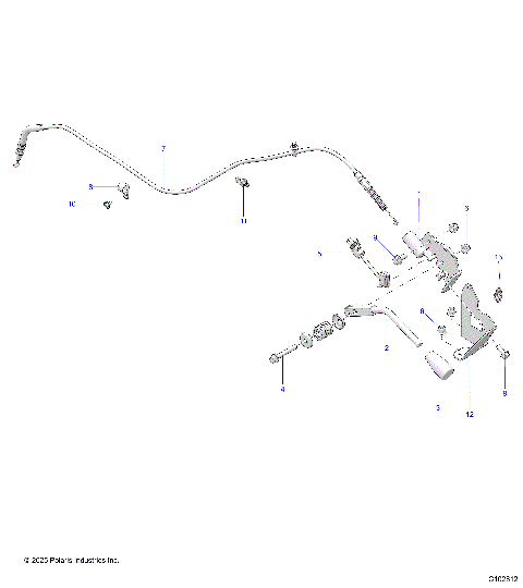 BRAKES, PARK LOCK - Z25HCA18A4/A7/B4/B7 (C102812)