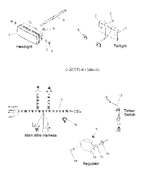 ELECTRICAL, COMPONENTS - S10WB1ASA/AEA (49SNOWELECT10120)