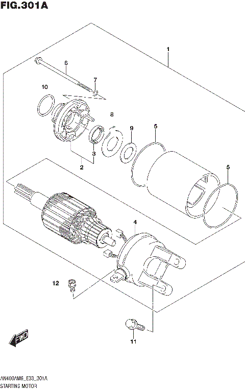 STARTING MOTOR
