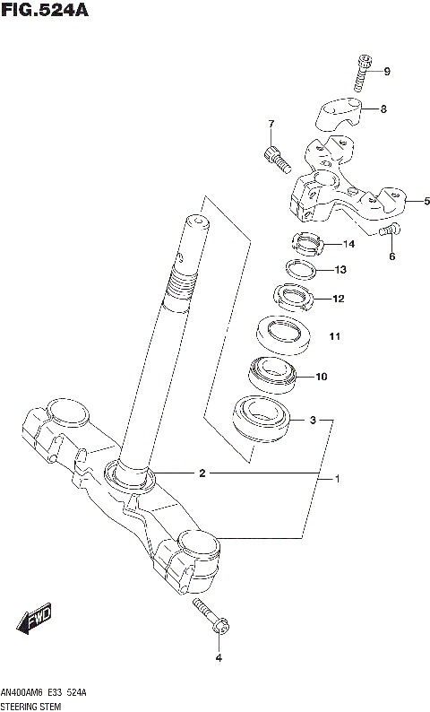 STEERING STEM