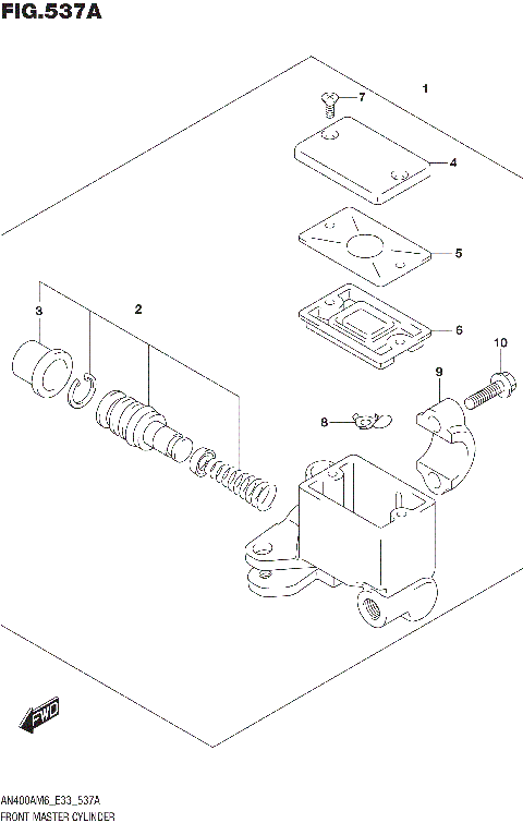 FRONT MASTER CYLINDER