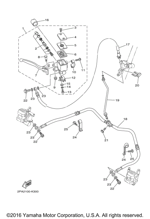 FRONT MASTER CYLINDER