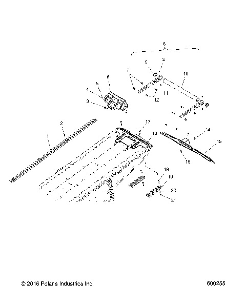 BODY, BUMPER, REAR, SNOWFLAP and TAILLIGHT COVER - S19EEC8PS/PEB ALL OPTIONS (600255)