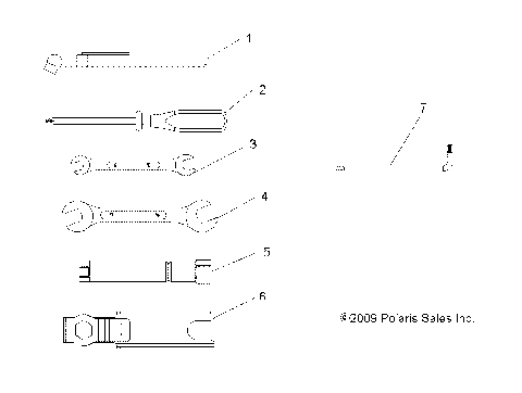 TOOLS, TOOL KIT - A10LH46AX/AZ (49ATVTOOL10SP400)