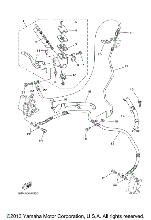 FRONT MASTER CYLINDER