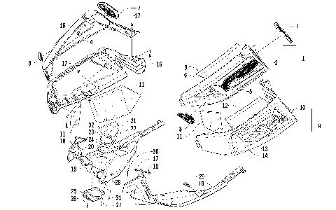 SKID PLATE AND SIDE PANEL ASSEMBLY [86627]