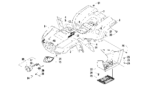 BODY PANEL AND HEADLIGHT ASSEMBLY [90932]