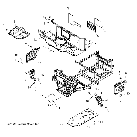 MOLDINGS - R07RB50AA/RH50AA (49RGRMOLDINGS07500)